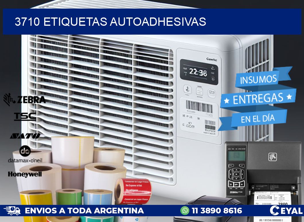 3710 ETIQUETAS AUTOADHESIVAS