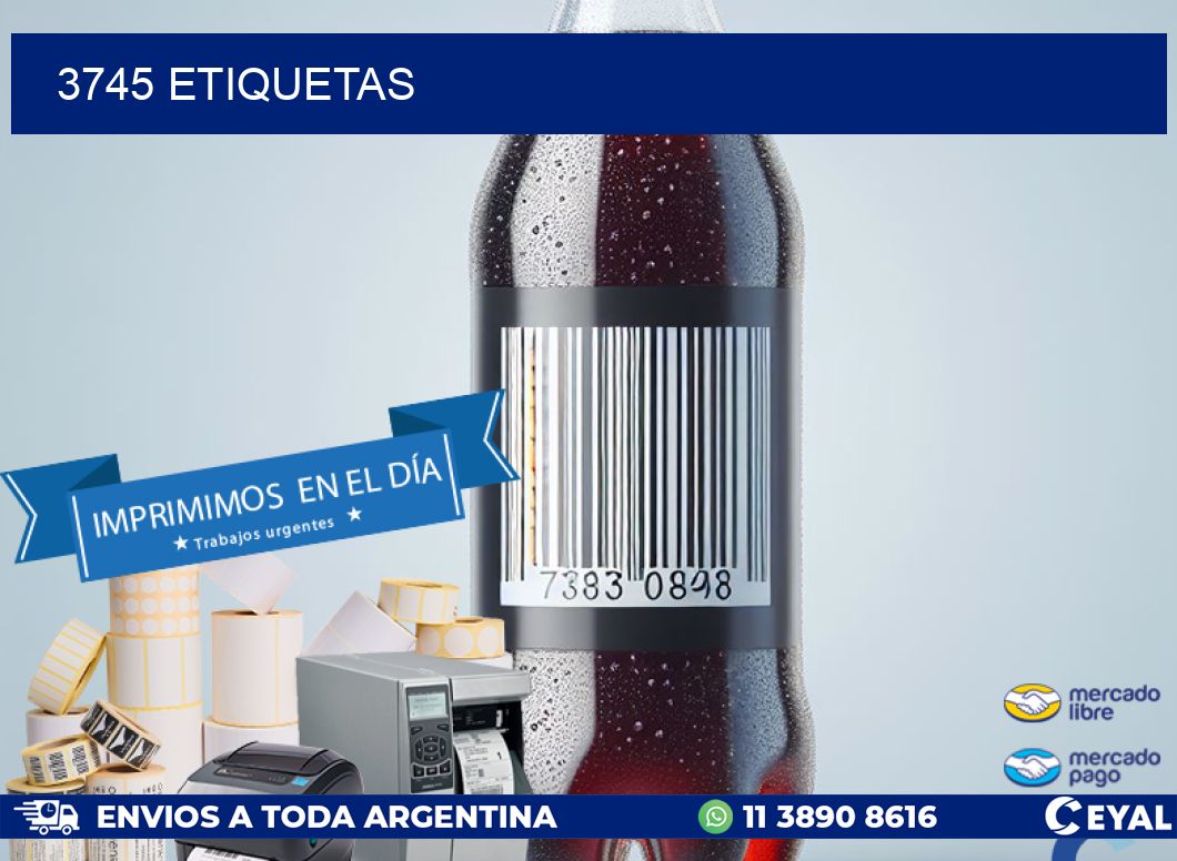 3745 ETIQUETAS