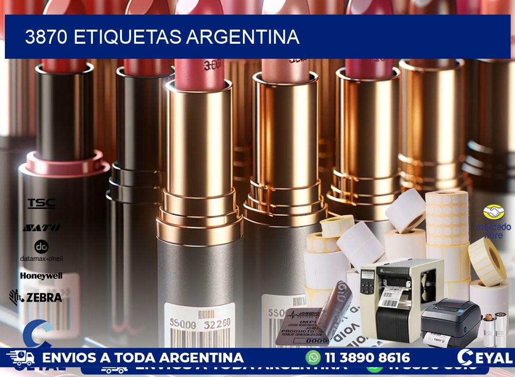 3870 ETIQUETAS ARGENTINA