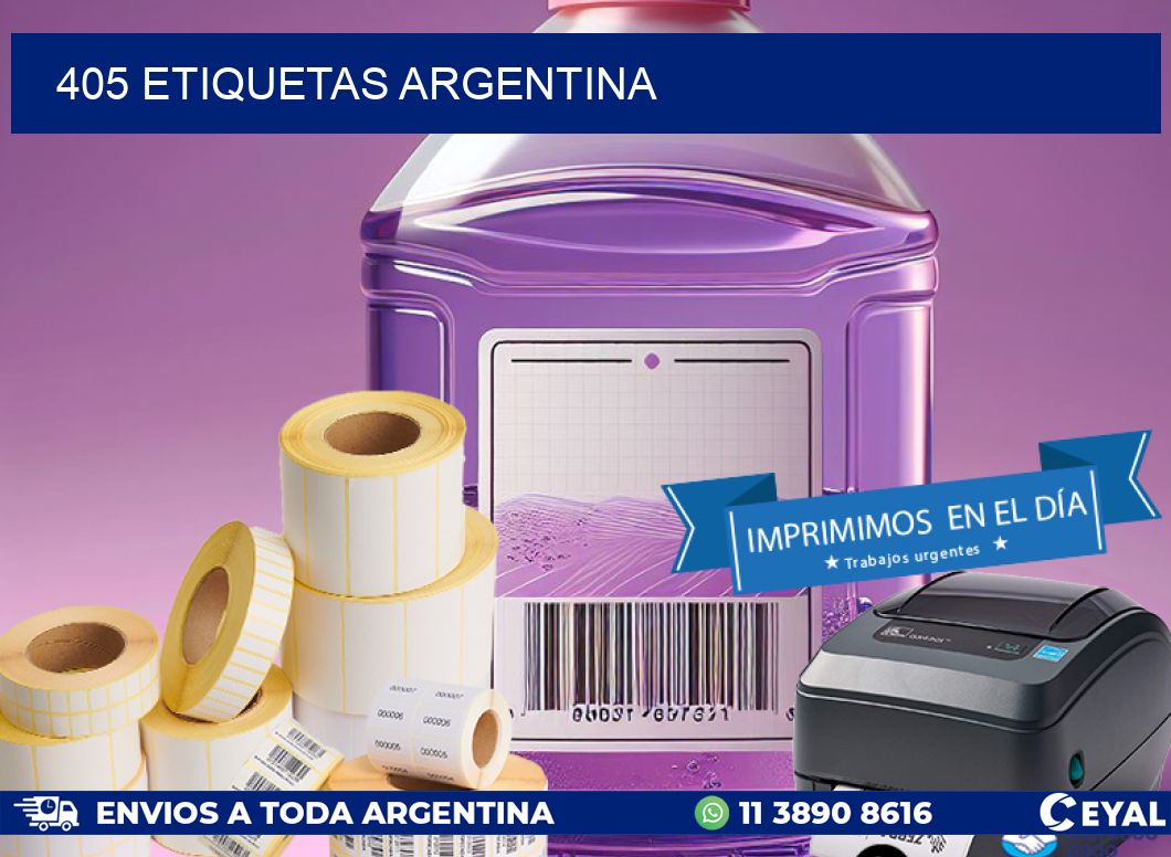 405 ETIQUETAS ARGENTINA