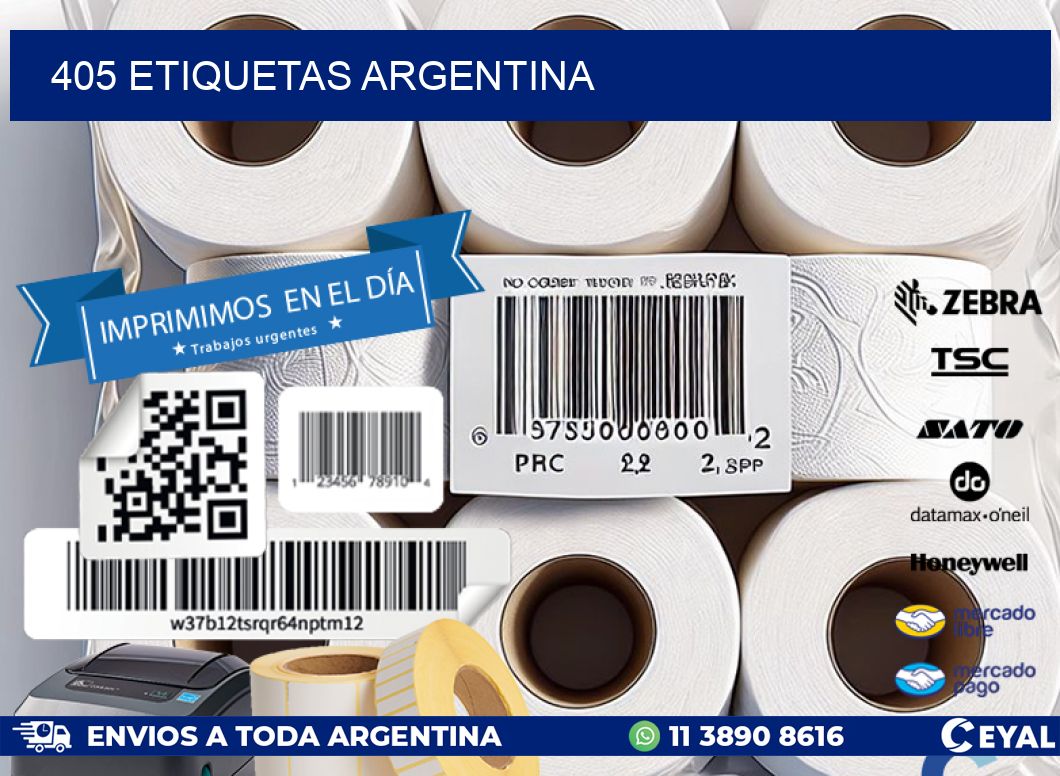 405 ETIQUETAS ARGENTINA