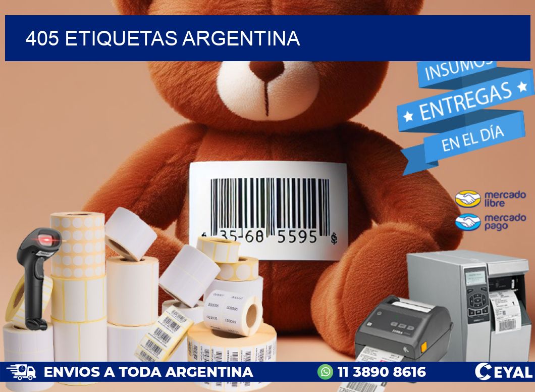 405 ETIQUETAS ARGENTINA