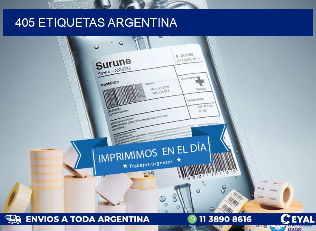 405 ETIQUETAS ARGENTINA