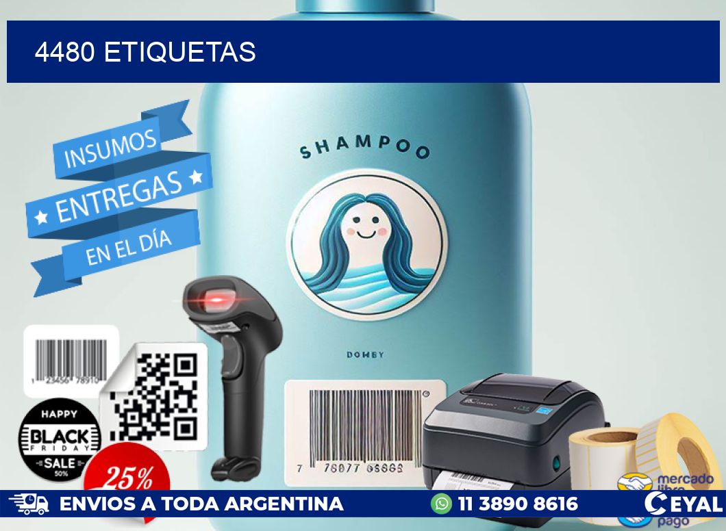 4480 ETIQUETAS