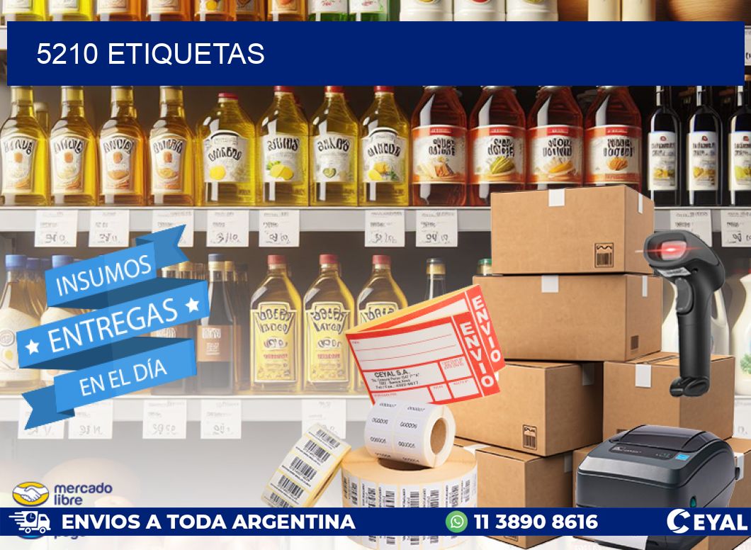 5210 ETIQUETAS