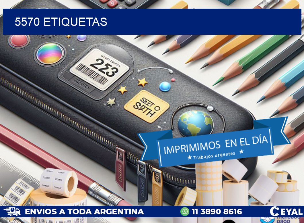 5570 ETIQUETAS