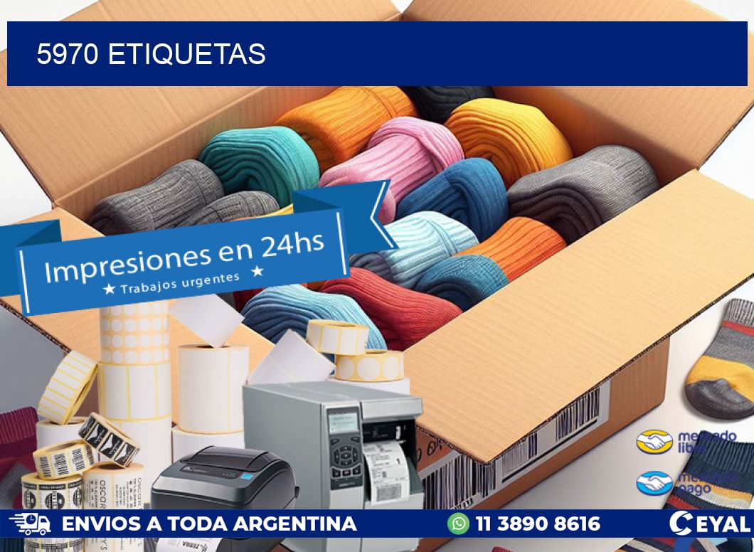 5970 ETIQUETAS