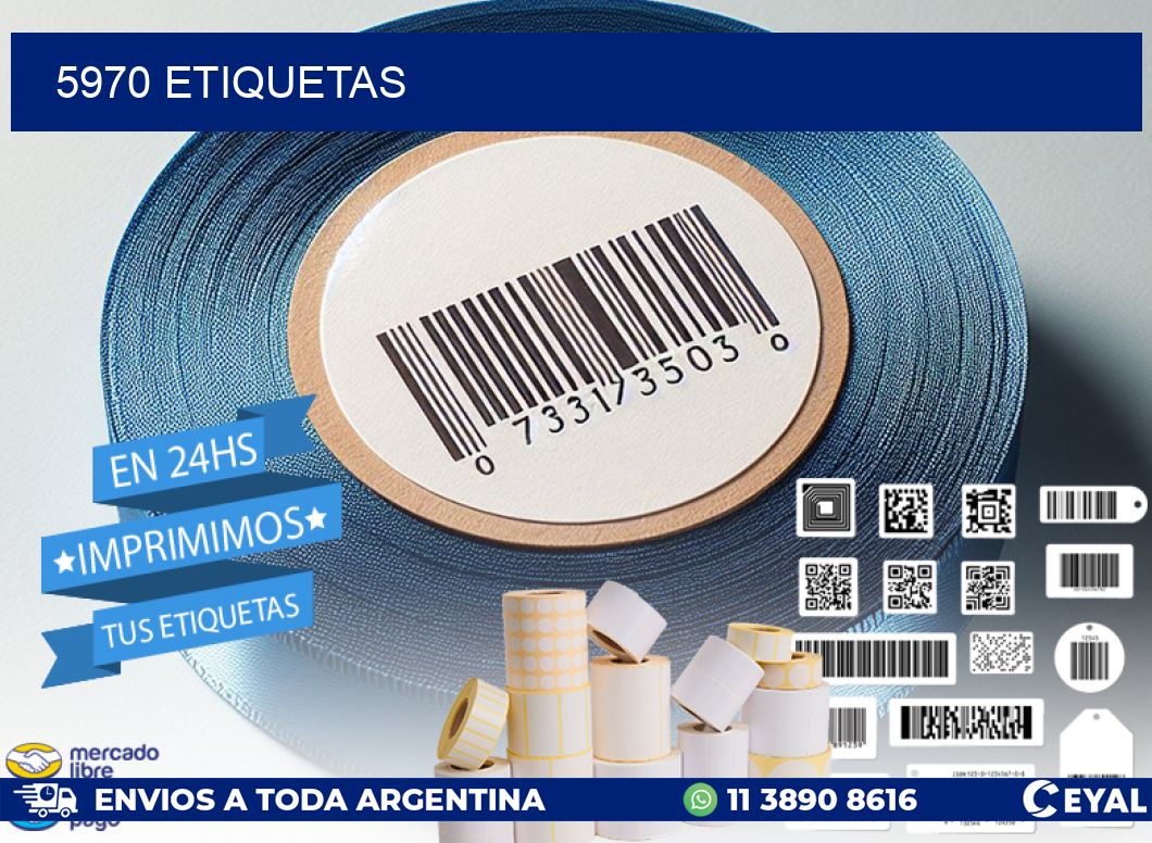 5970 ETIQUETAS