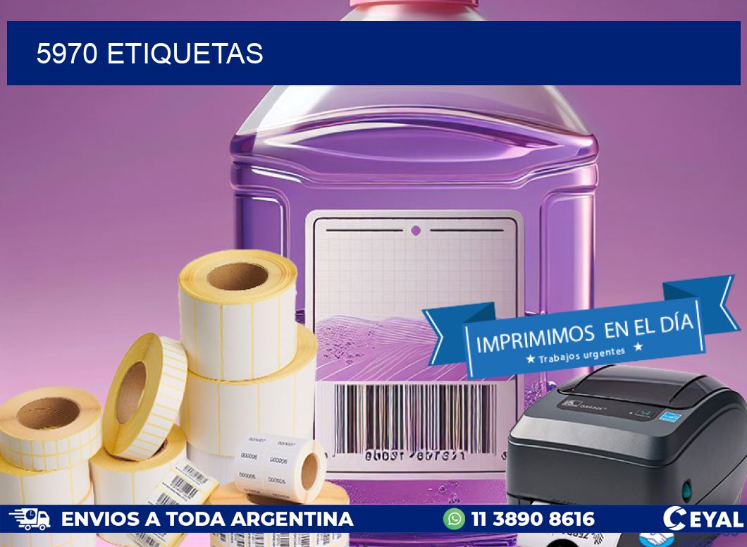 5970 ETIQUETAS