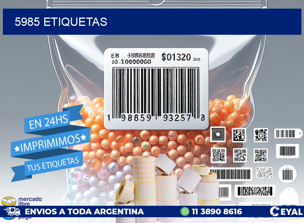 5985 ETIQUETAS