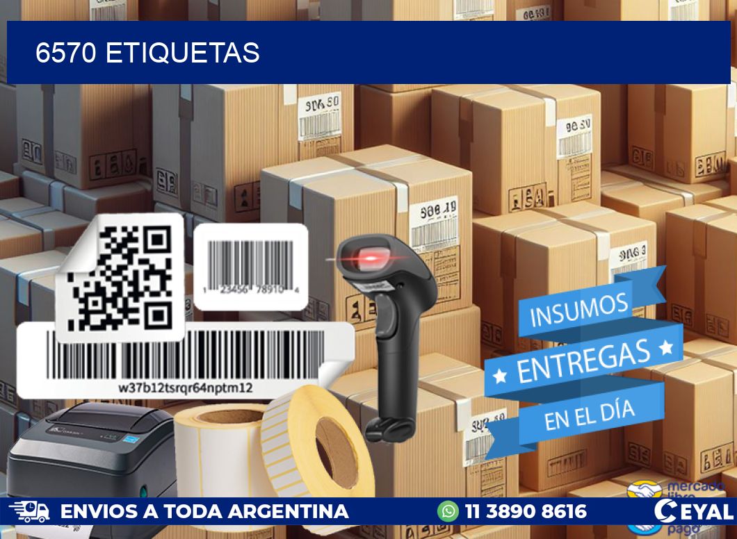 6570 ETIQUETAS