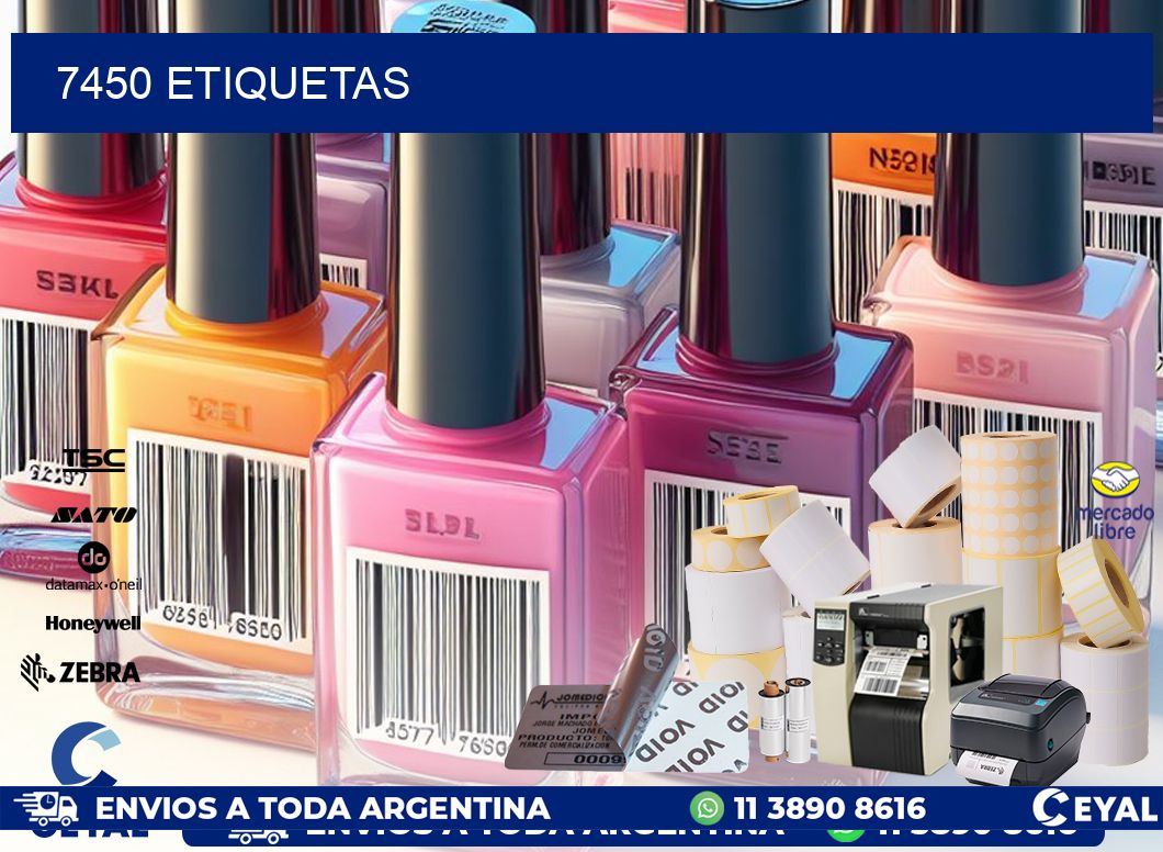 7450 ETIQUETAS