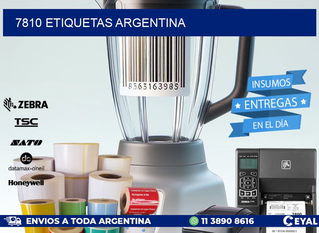 7810 ETIQUETAS ARGENTINA