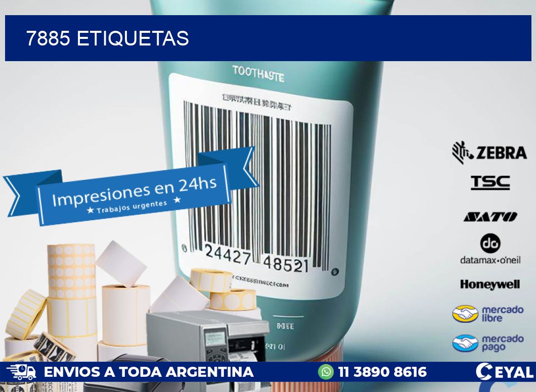 7885 ETIQUETAS