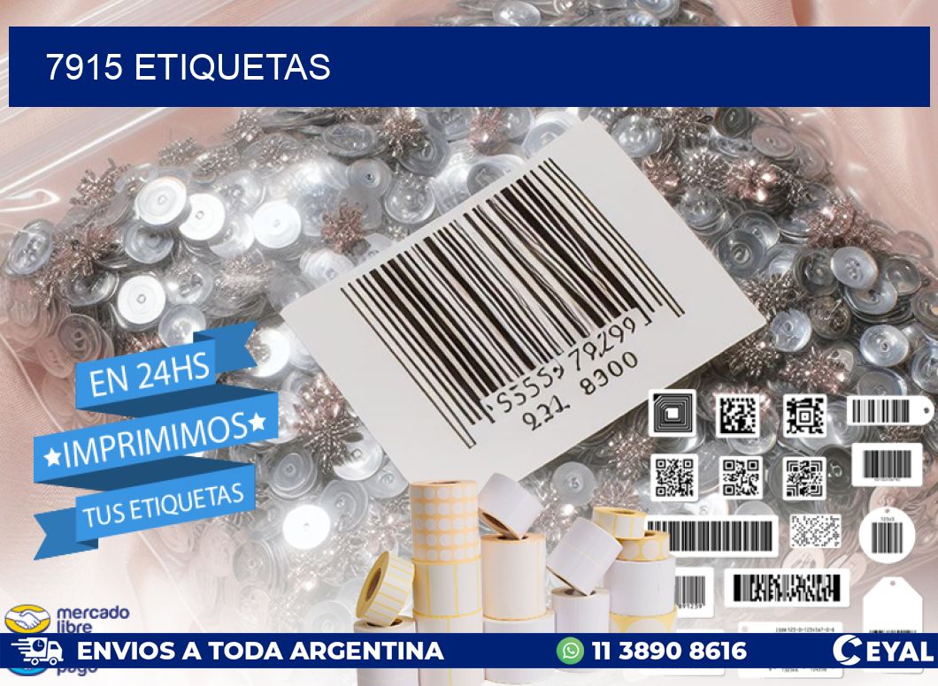 7915 ETIQUETAS