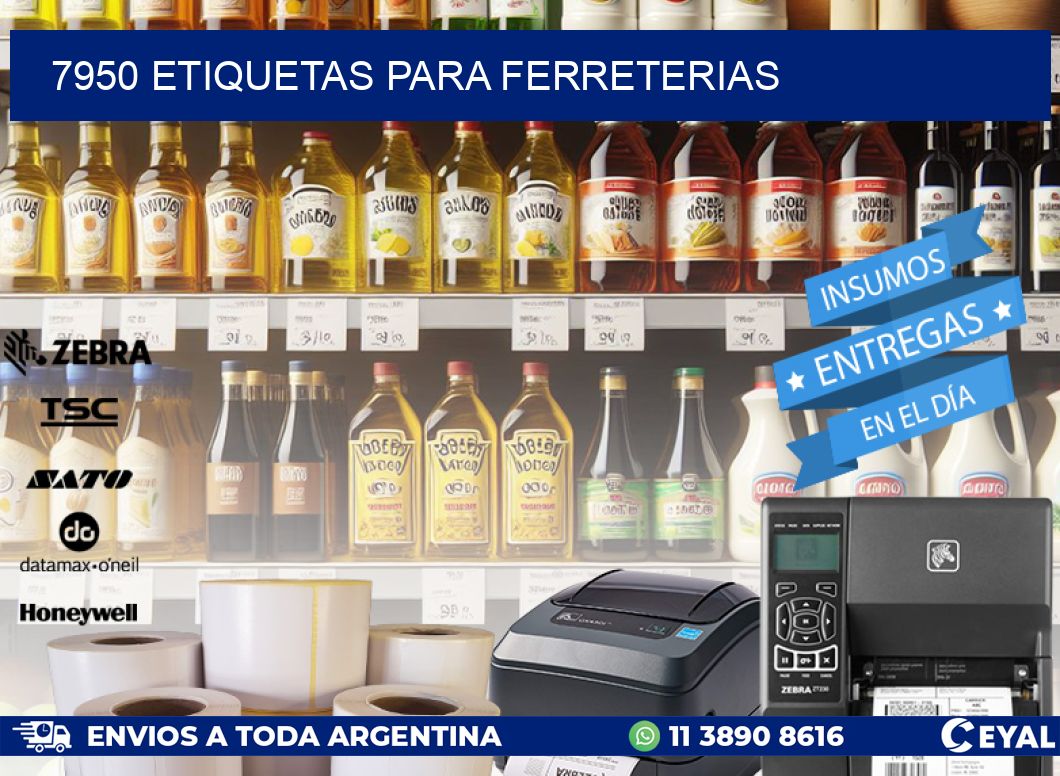 7950 ETIQUETAS PARA FERRETERIAS