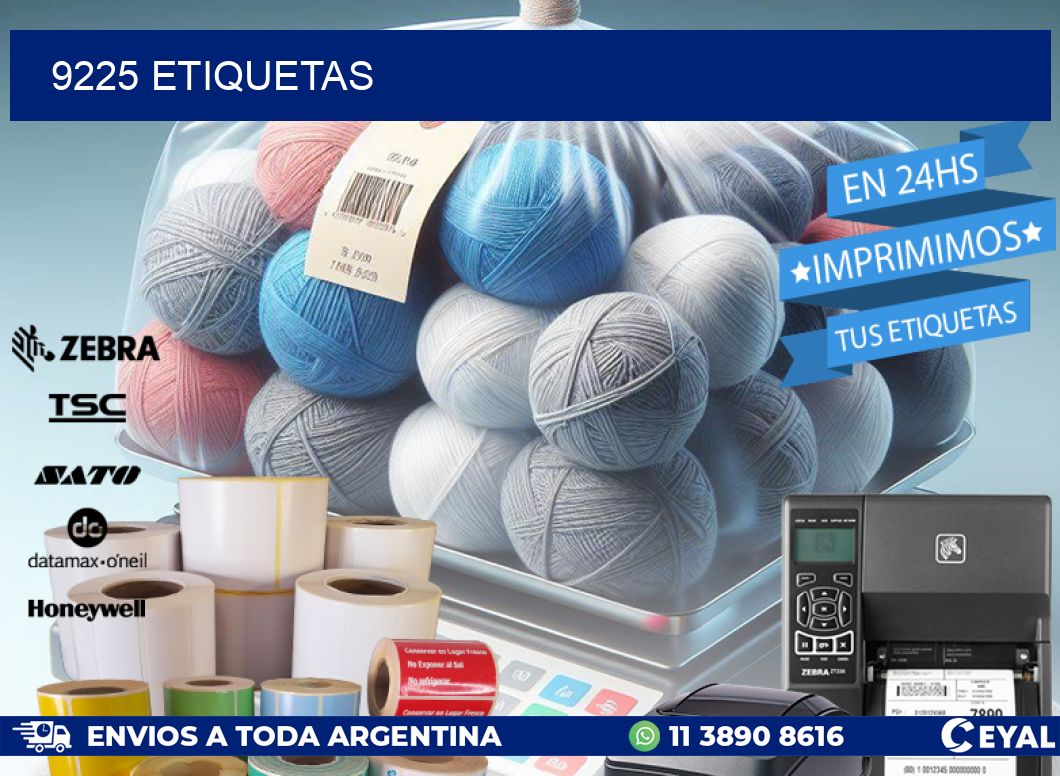 9225 ETIQUETAS