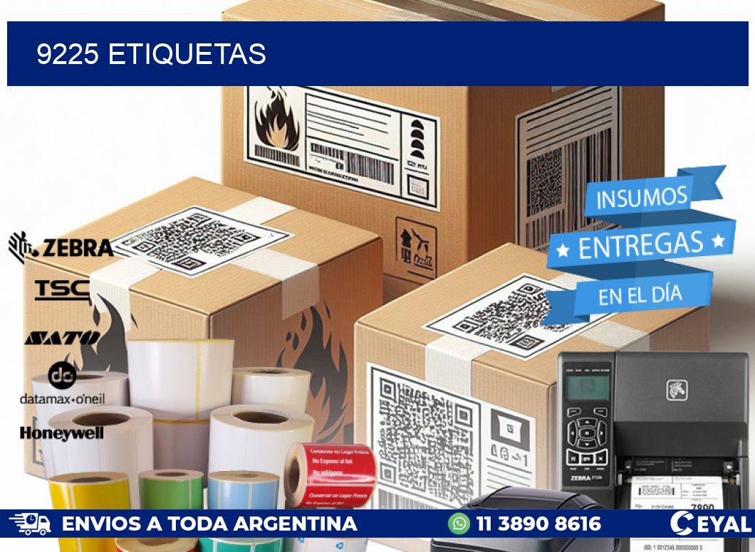 9225 ETIQUETAS