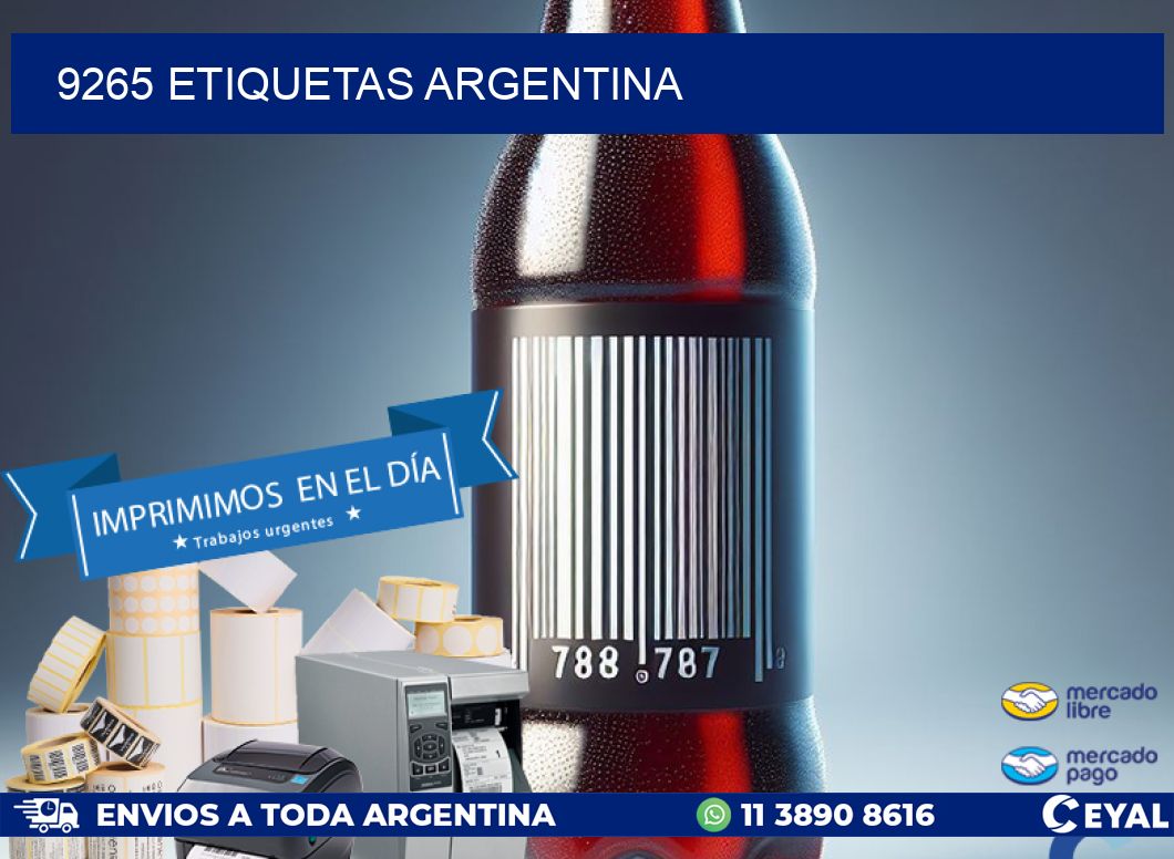 9265 ETIQUETAS ARGENTINA