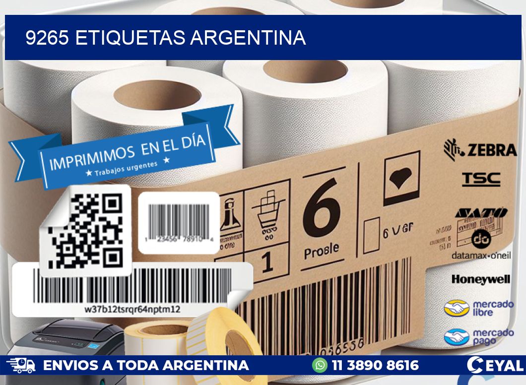 9265 ETIQUETAS ARGENTINA