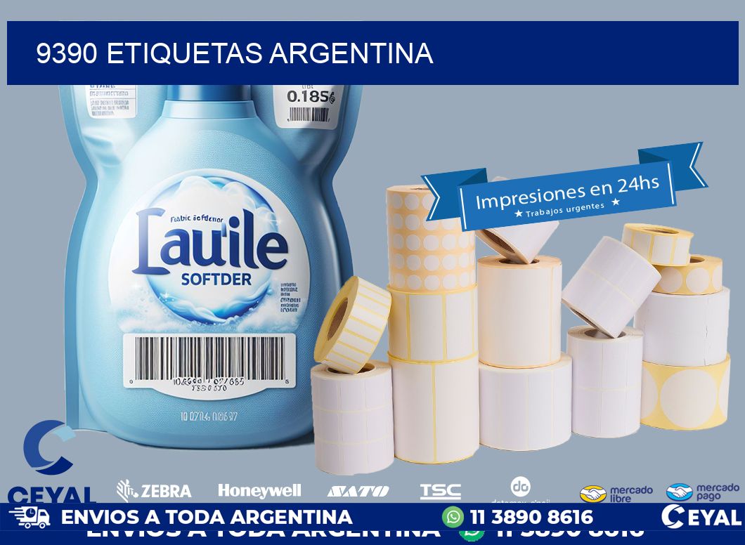 9390 ETIQUETAS ARGENTINA