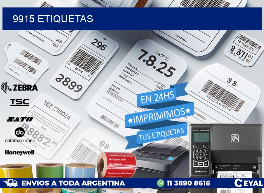 9915 ETIQUETAS