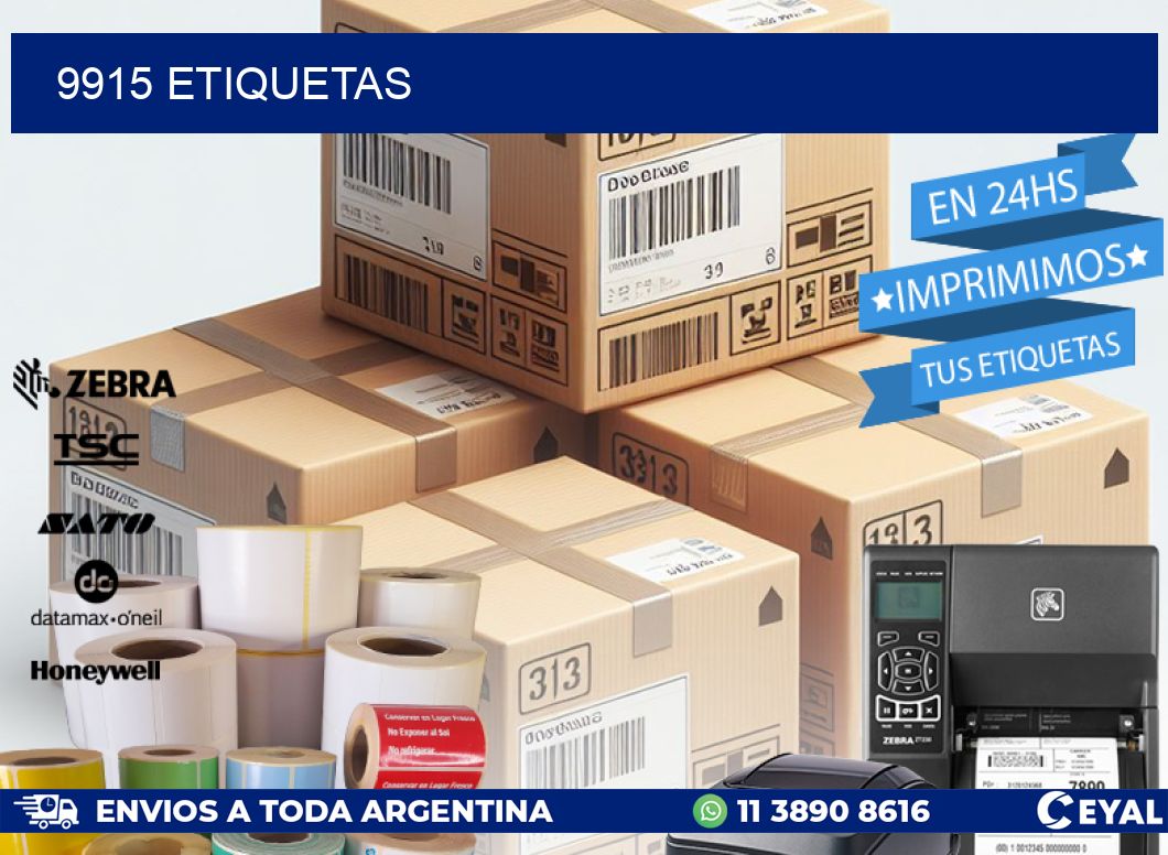 9915 ETIQUETAS