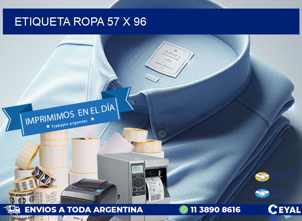 ETIQUETA ROPA 57 x 96