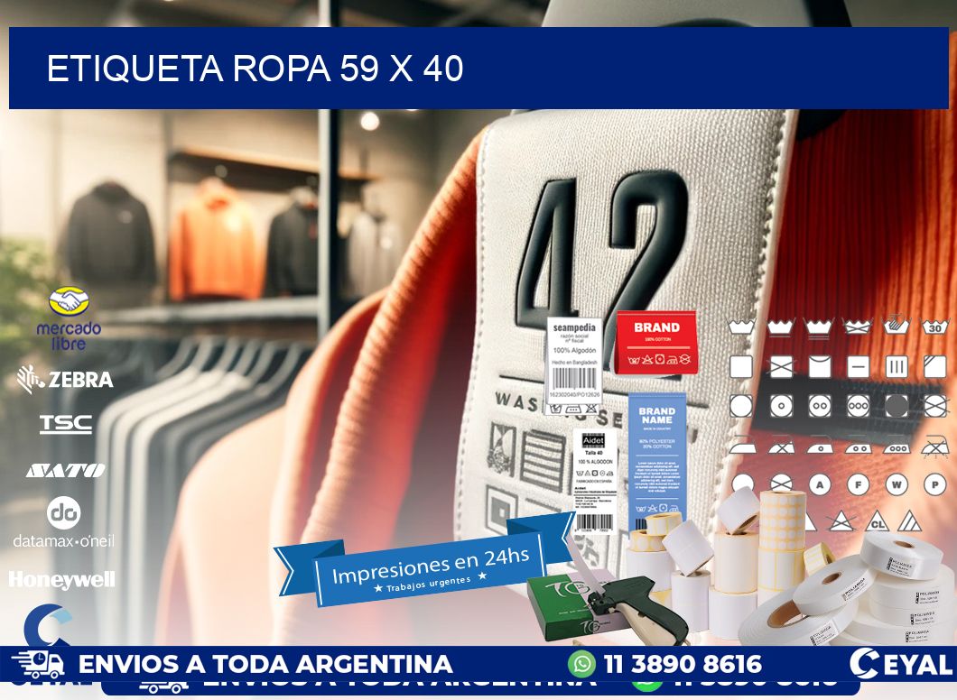 ETIQUETA ROPA 59 x 40