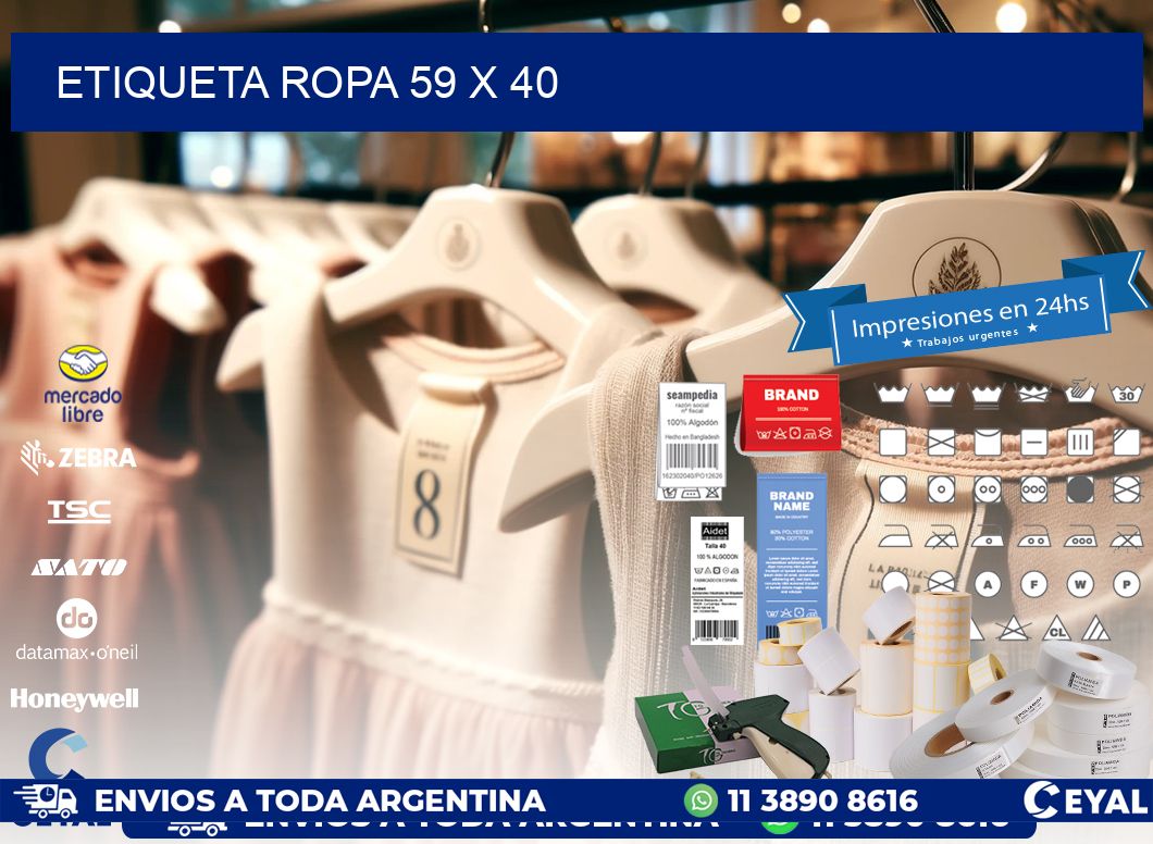 ETIQUETA ROPA 59 x 40