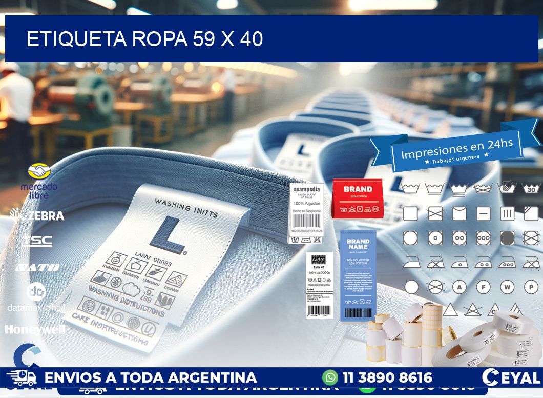 ETIQUETA ROPA 59 x 40