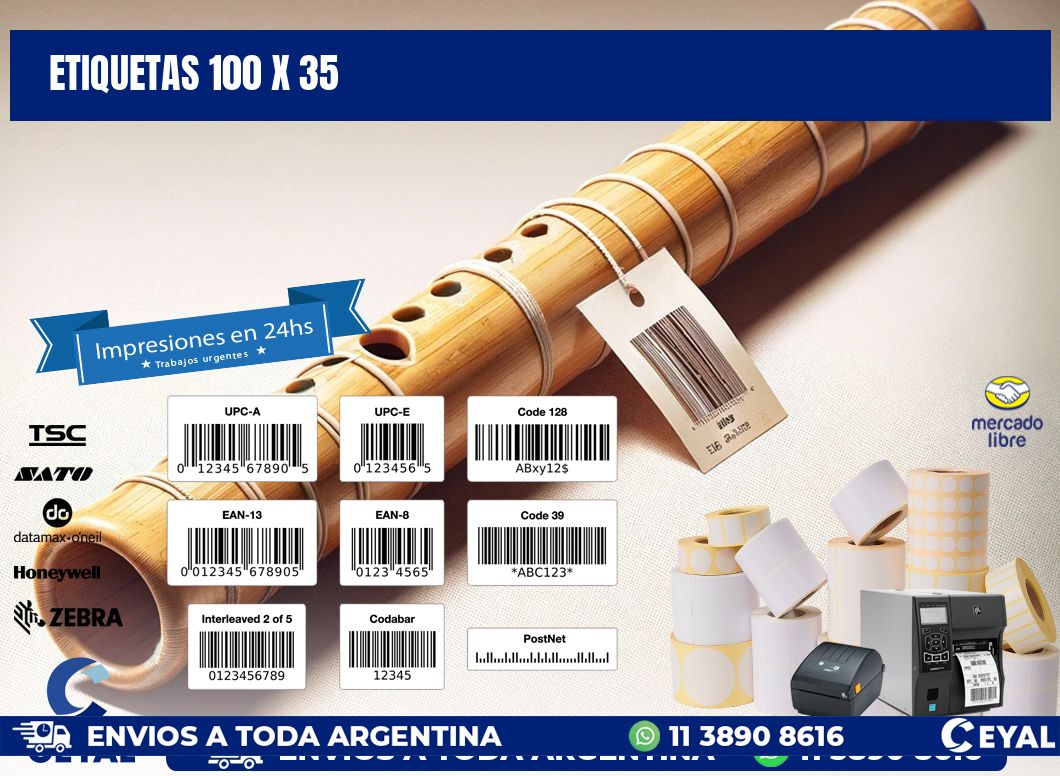 ETIQUETAS 100 x 35