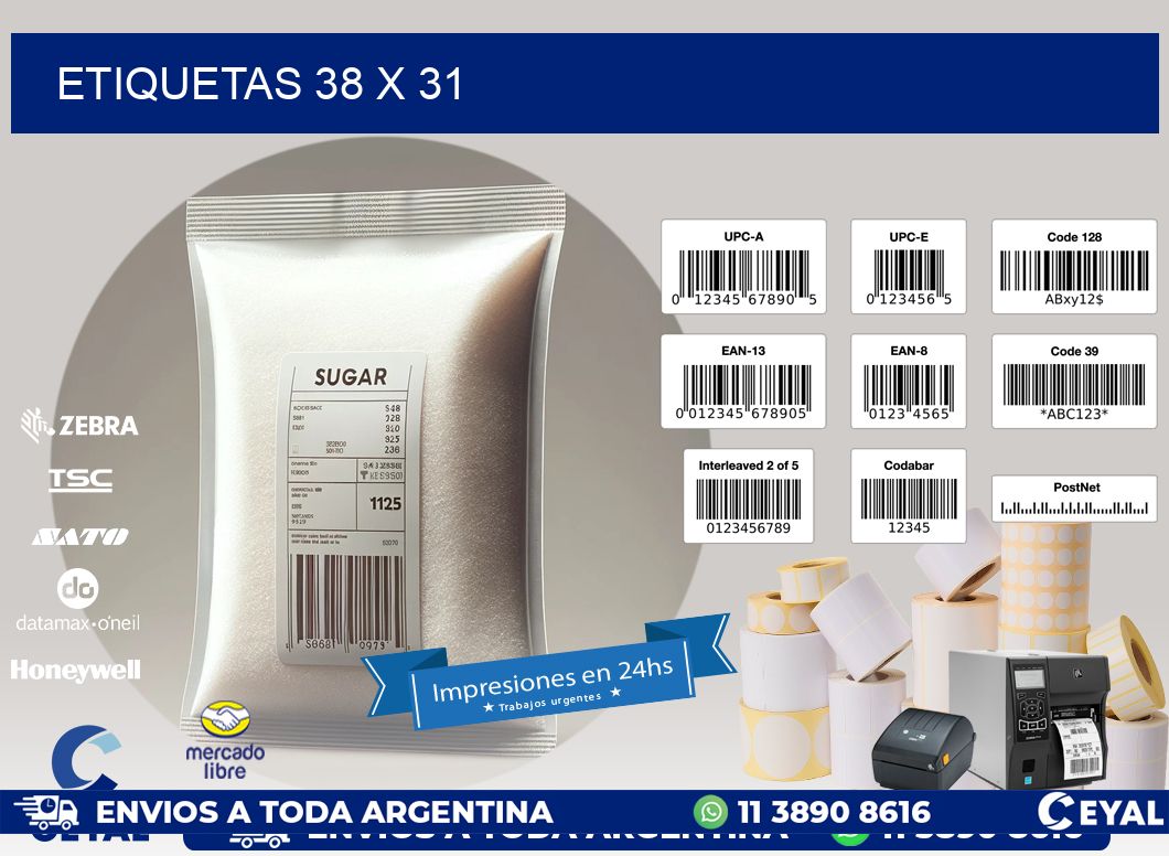 ETIQUETAS 38 x 31