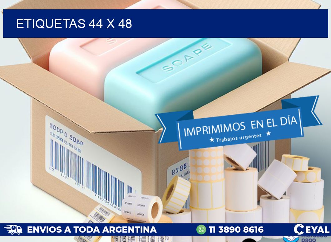 ETIQUETAS 44 x 48