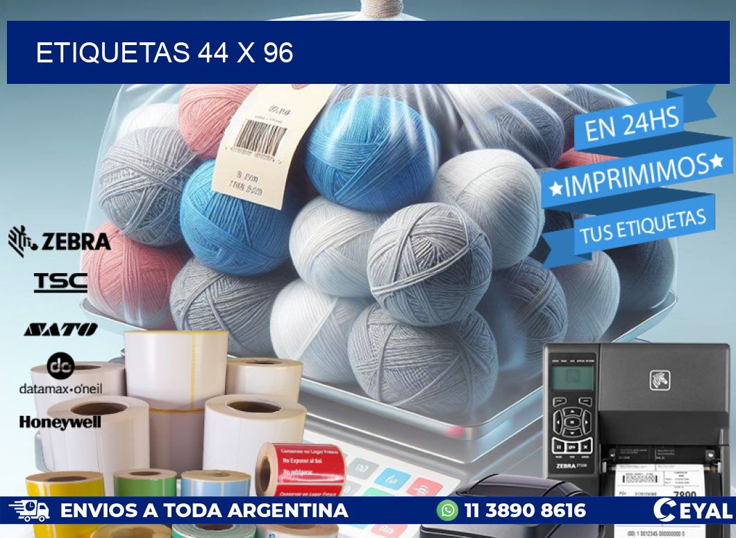 ETIQUETAS 44 x 96