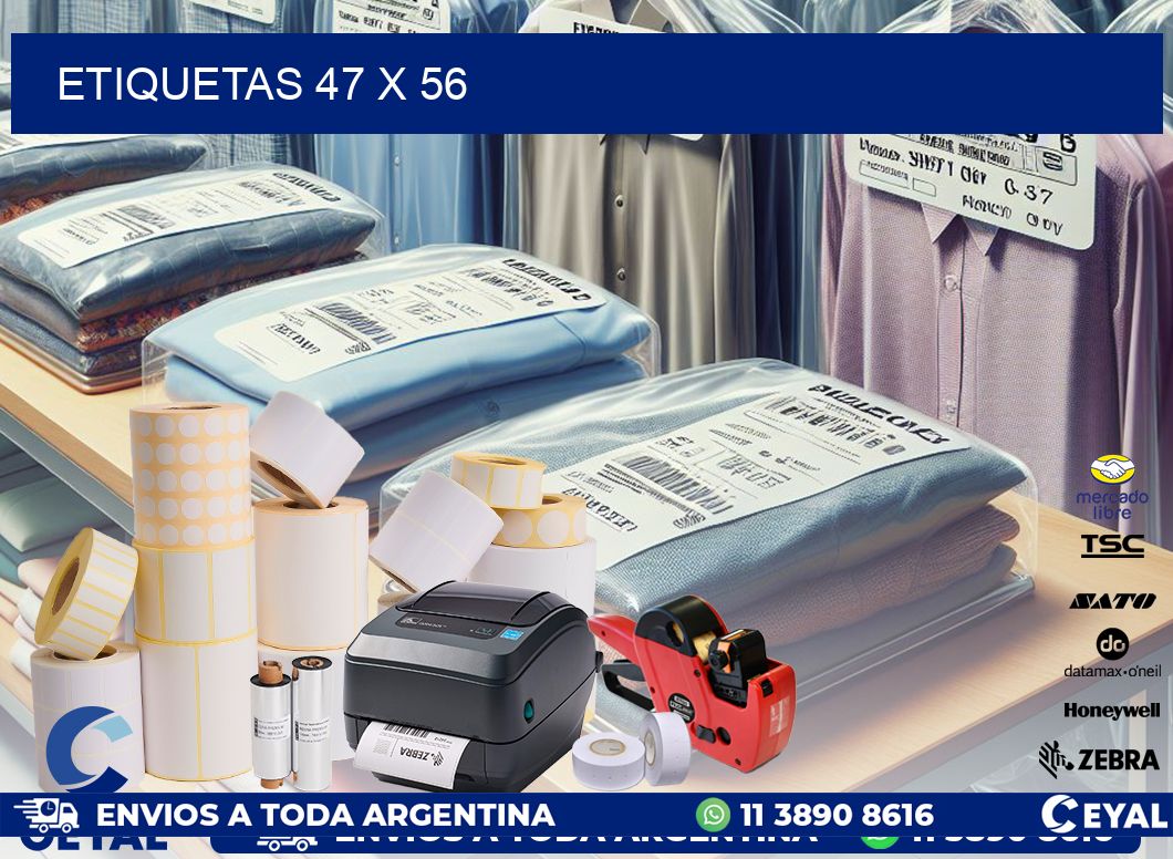 ETIQUETAS 47 x 56