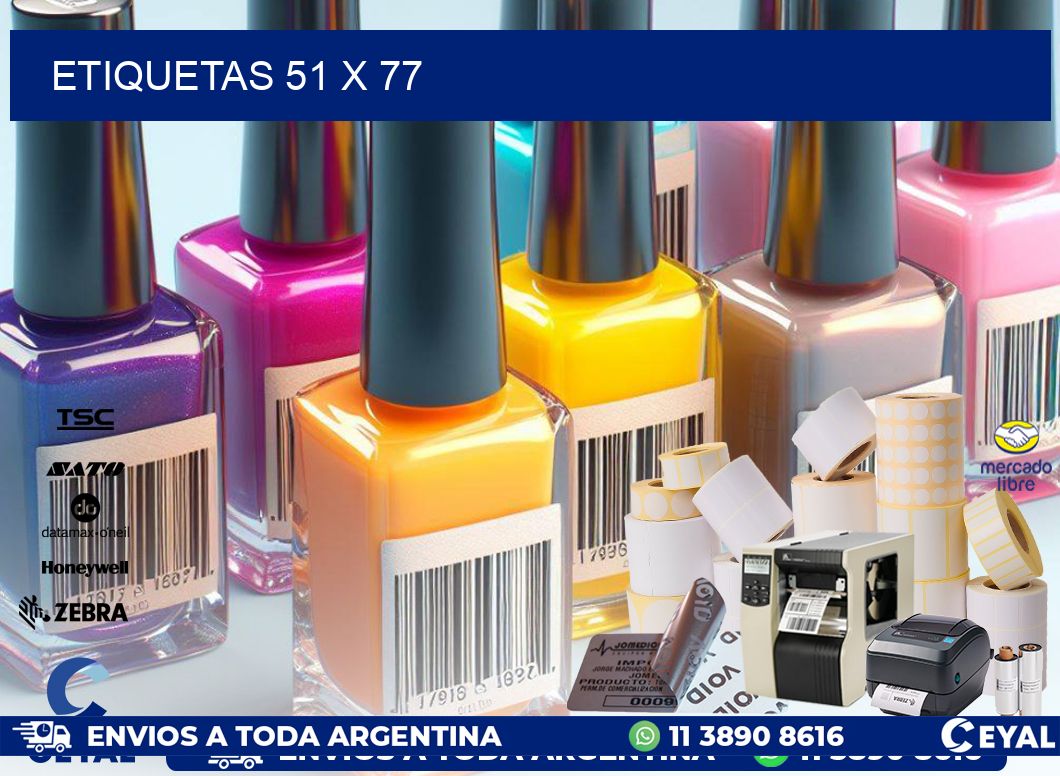 ETIQUETAS 51 x 77