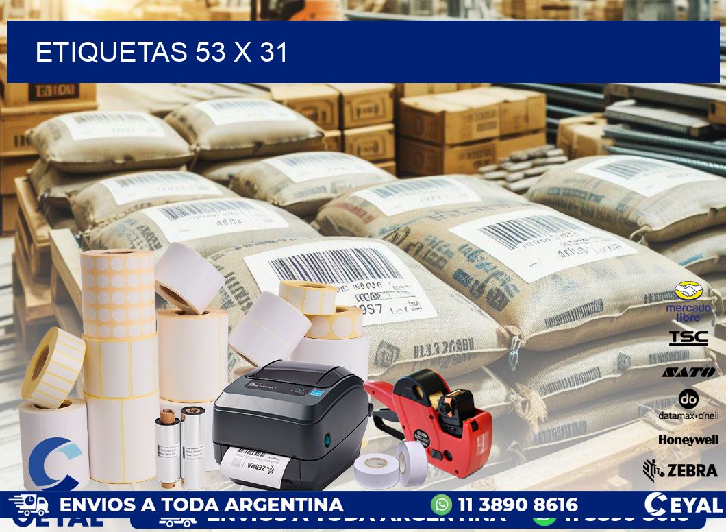 ETIQUETAS 53 x 31