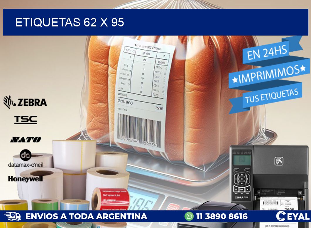ETIQUETAS 62 x 95