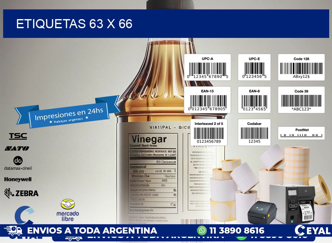 ETIQUETAS 63 x 66