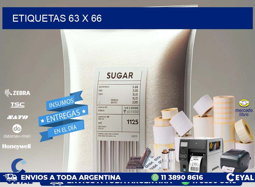 ETIQUETAS 63 x 66