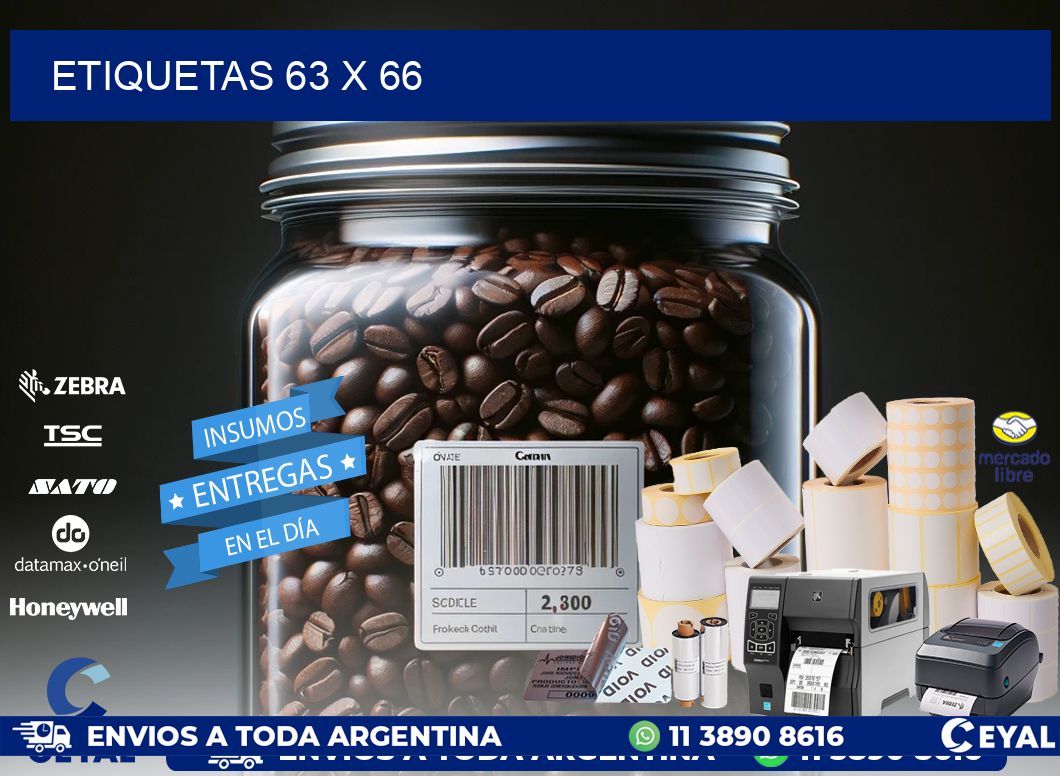 ETIQUETAS 63 x 66