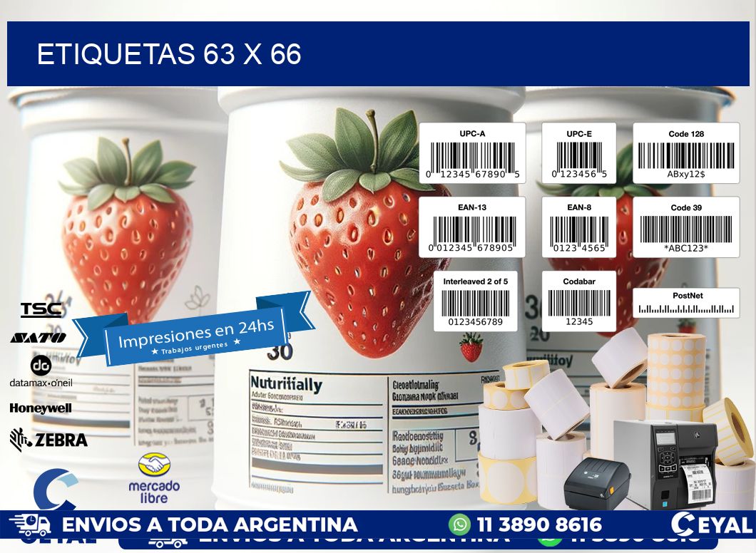 ETIQUETAS 63 x 66