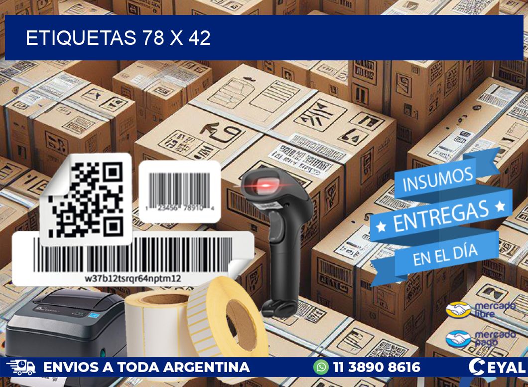 ETIQUETAS 78 x 42