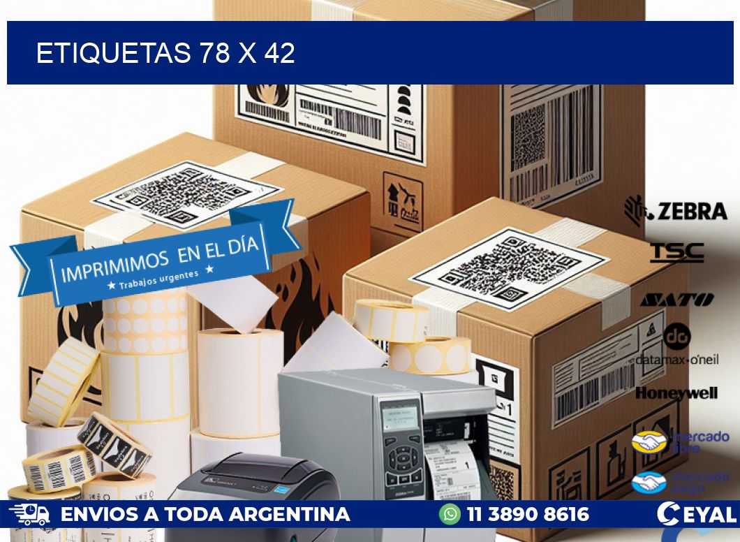 ETIQUETAS 78 x 42