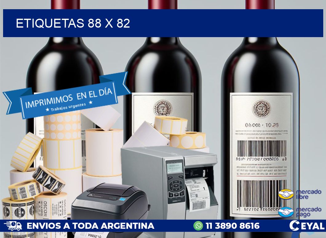 ETIQUETAS 88 x 82