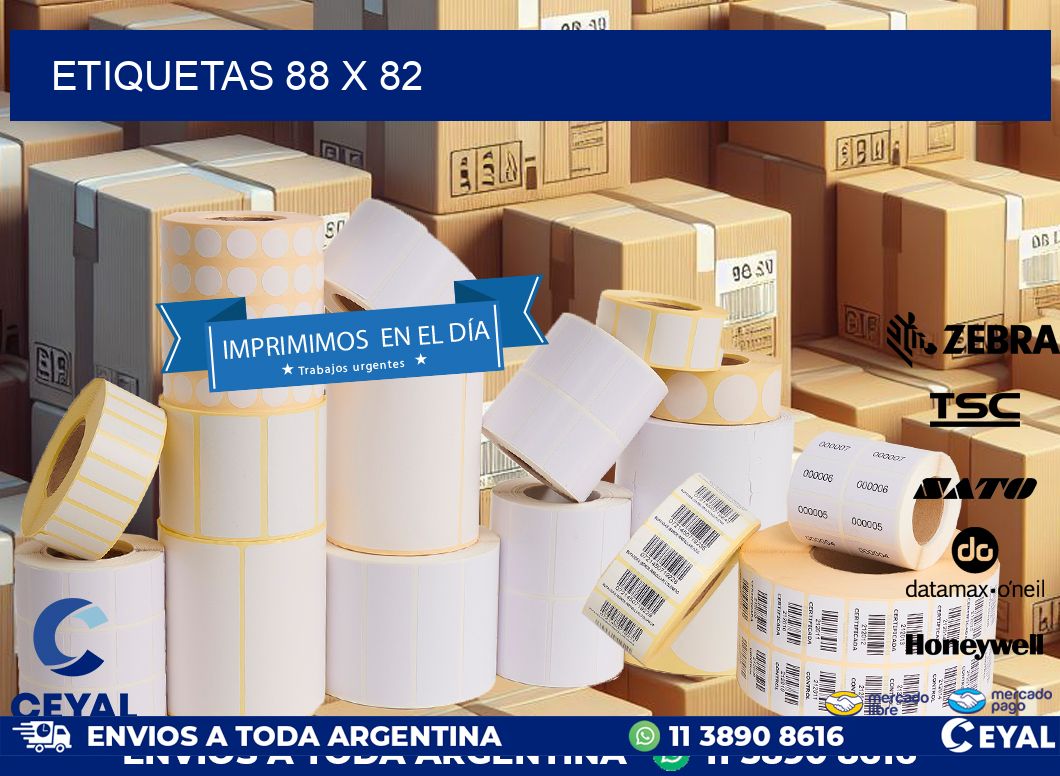 ETIQUETAS 88 x 82