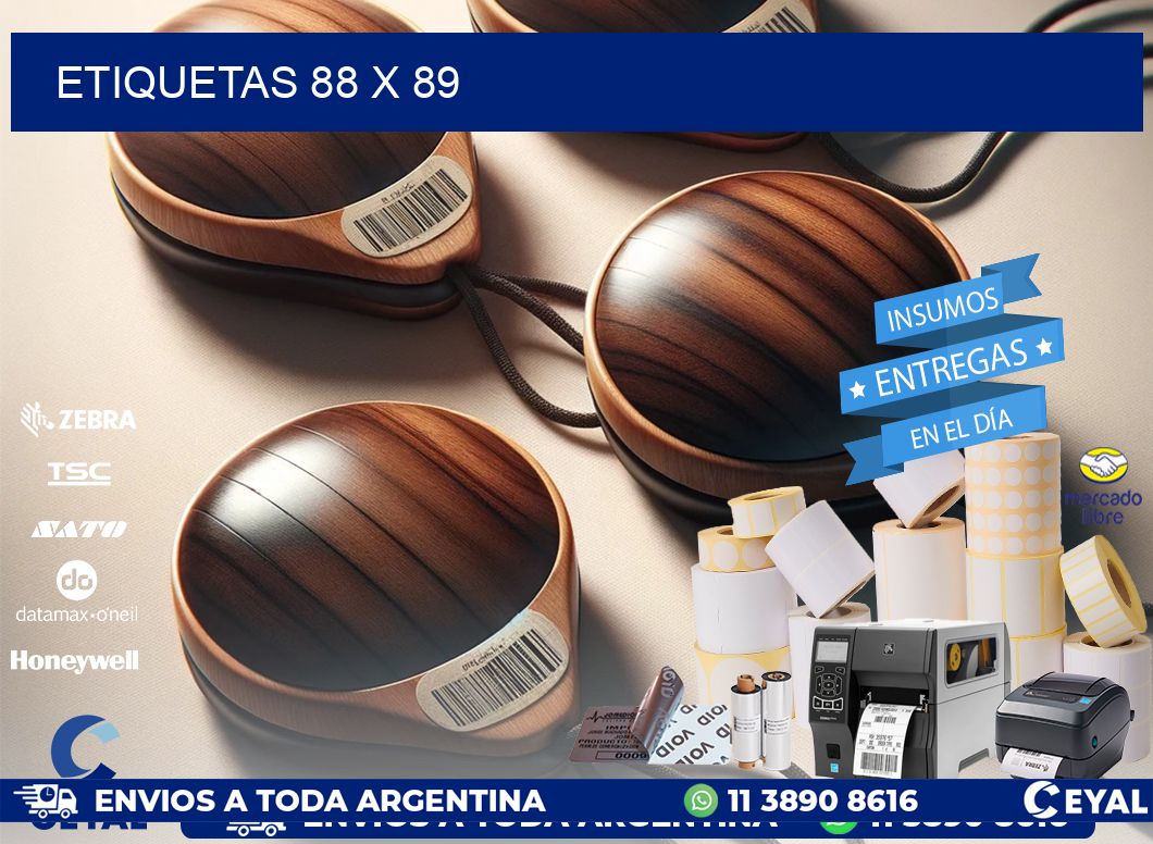 ETIQUETAS 88 x 89