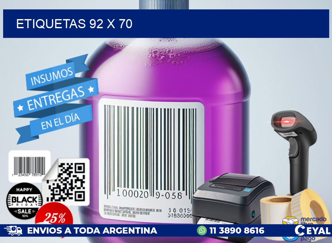 ETIQUETAS 92 x 70