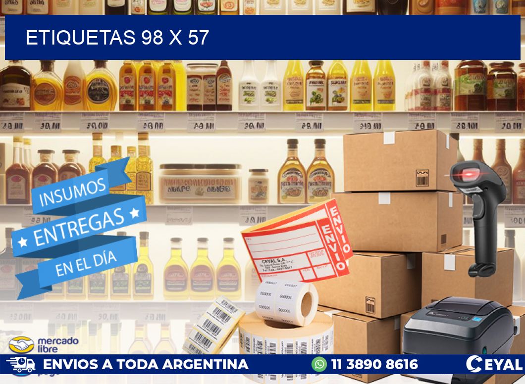 ETIQUETAS 98 x 57